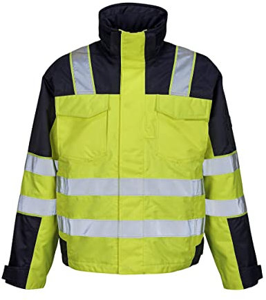 Mascot Pilotenjacke Genova, 1 Stück, L, gelb/marineblau, 05023-880-171-L