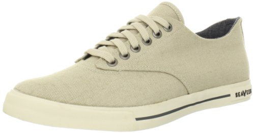 SEAVEES Men's Hermosa Classic Sneaker, Natural, 10 UK