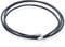 Unisex Genuine Smooth Black Leather Cord Necklace For Men Women Teen .925 Sterling Silver Tips 27 Inch