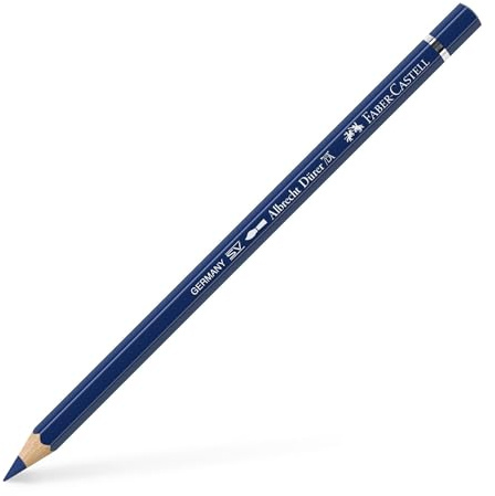 Faber-Castell Art & Graphic Albrecht Dürer Watercolour Pencil, 247, Indanthrene Blue, for Craft, Drawing, Sketching, Home, School, University, Colouring