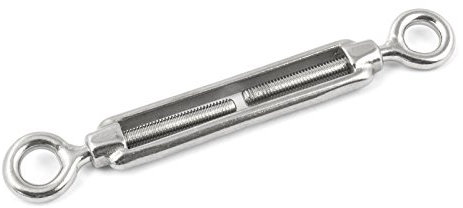 10 Stk. SPANNSCHLOSS Öse - Öse M10 VA4 edelstahl Spannschraube Spannschlösser