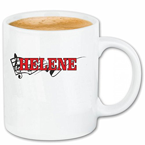 Reifen-Markt Kaffeetasse Helene Keramik Höhe 9,5cm & 8cm Durchmesser 330 ml in Weiß für jeden Liebhaber/Fan genau das richtige