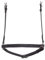 Karlslund Riding Equipment Reithalfter Hannoveraneres Nasenriemen mit Geflochtene Streife, Braun