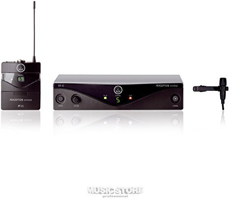 AKG AKGPW45PSETISM Drahtlos Mikrofonsystem für Präsentation/Moderation/Theateraufführung