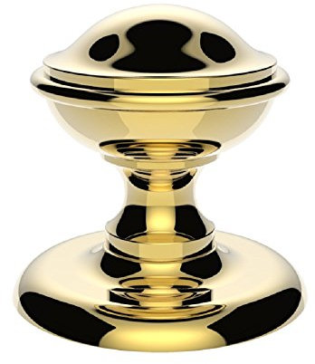 Carlisle Brass M60 Victorian-Centre Door KNOB (Round), Gold