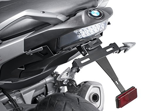Puig 6061N Nummernschild für BMW C600 Sport 2012-2015, Schwarz