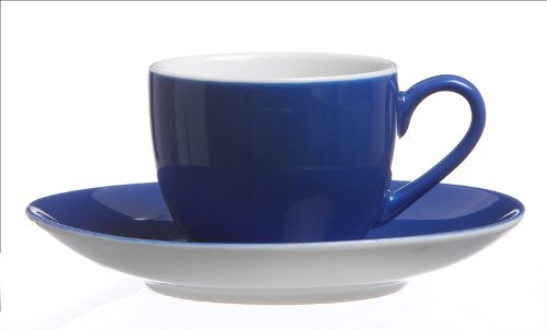 Espressotassen - Set 12 tlg. Doppio indigo-blau