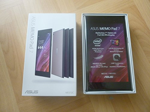 Asus ME572C-1G015A 17,8 cm (7 Zoll Full HD) Tablet-PC (Intel Atom Z3560, 1,8GHz, 2GB RAM, 16GB SSD, PowerVR G6430, Android, Touchscreen, IPS Display) gold