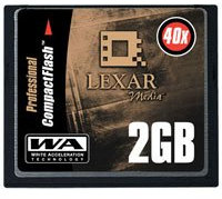 Lexar 2 GB 40X CompactFlash Card Pro
