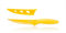 Tescoma TES863082 - 863.082 - coltello (23 cm, acciaio inox, plastica, di colore giallo)
