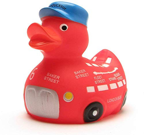 Duckshop I Badeente London I Quietscheente England I London-Bus-Duck