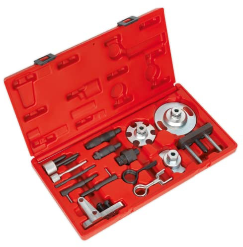 Sealey Timing Tool & HP Pump Removal Kit - for VAG 2.7D/3.0D/4.0D/4.2D TDi Common Rail OEM Tools Chain Drive - VSE6181