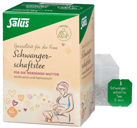 Salus Spezialitäten für die Frau Schwangerschaftstee 1x 15 Filterbeutel (30g) – Bio-Kräutertee für die werdende Mutter