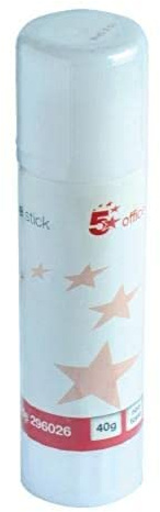 5 Star Office Glue Stick Solid Washable Non-toxic Large 40g
