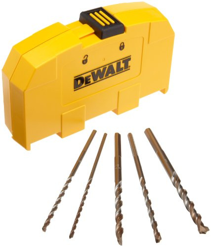 DeWalt DW5205 DeWalt 5 Pc. Premium Percussion Masonry Drill Bit Set