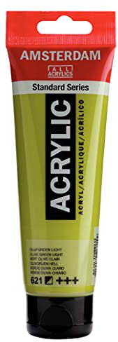Amsterdam Standard Series Colores Acrílicos Tubo 120 ml Verde Oliva Claro 621 (17096212)
