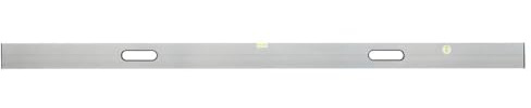 Stanley Richtlatte aus Aluminium 0-42-323 (200cm, 2 Libellen, Handgriffe und Endkappen aus schlagfestem ABS Kunststoff)