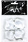 Little Snow Direct 100 Pcs Beautiful Silk Rose Petals for Wedding Party Decorations Flower Favors (Metallic Silver)