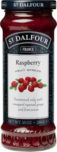 St Dalfour FRAMBUESAS Mermelada 284g 100% Fruta Sin Azúcares Añadidos