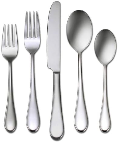 Oneida Icarus 45-Piece Flatware Set, Service for 8, Silver
