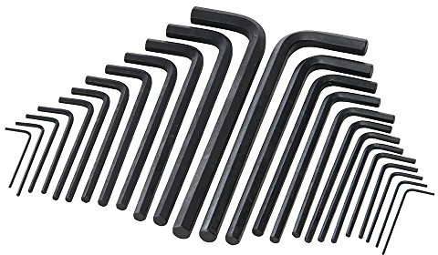 Silverline Hex Key Long Series Set 25pce Metric & AF (HK25L)