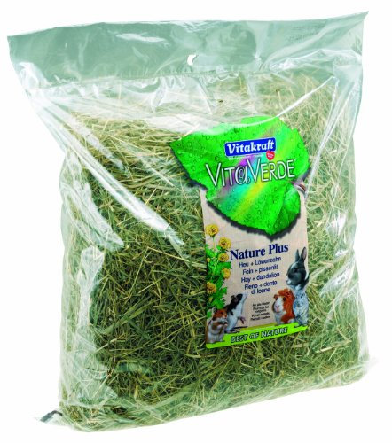 Vitakraft Vita Verde Small Animal Hay and Dandelion 500 g (Pack of 6)
