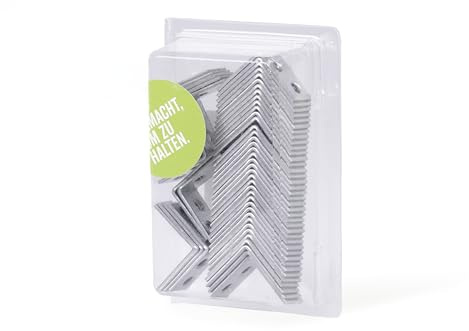 Alberts 339463 Stuhlwinkel | sendzimirverzinkt | 25 x 25 x 14 mm | 50er Set