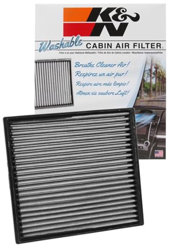 K&N Cabin Air Filter: Premium, Washable, Clean Airflow to your Cabin Air Filter Replacement: Compatible with Select 2001-2020 FORD/LEXUS (Everest, GS300, SC430, LS430, GS430), VF2045