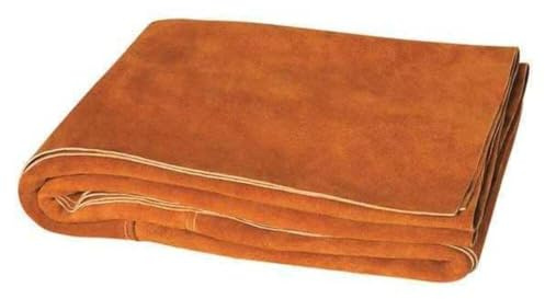 Welding Blanket, Leather, 3.0 oz/sq yd, 150 Degrees F Withstand Temp., Without Grommet - 1 Each