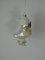 Unbekannt Eule Uhu Vogel Glas Christbaumschmuck Figuren Baumbehang Deko Baumschmuck Kugel Weiss