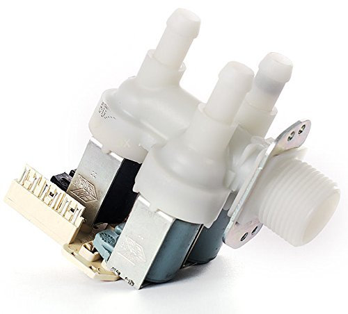 DREHFLEX - Ventil/Magnetventil/Einlaufventil/Wasserventil passend für diverse Waschmaschine von Miele ORIGINAL Bitron - passend für Teile-Nr. 4035200 - für Geräte mit WPS
