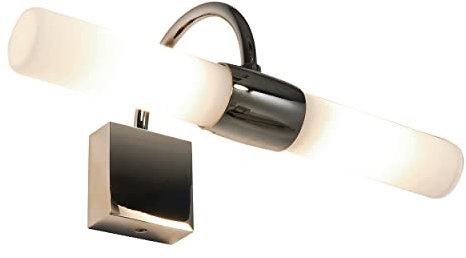 Astro Dayton Bathroom Wall Light - IP44 Rated - (Polished Chrome), G9 Lamp, Designed in Britain - 1044001 - 3 Years Guarantee