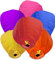 tempo di saldi 10 X Lanterne Volante pour Fêtes Mariages Événements Mini Montgolfière Chinoise 10 Pcs
