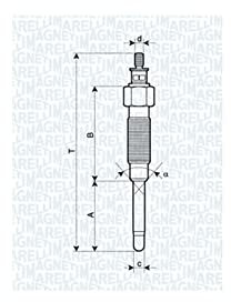Magneti Marelli 062900065304 Glühkerze