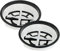 First4Spares Round Cloth Bucket Filter for Numatic Henry, Hetty, James, Basil, Charles Vacuum Cleaners - Pack of 2