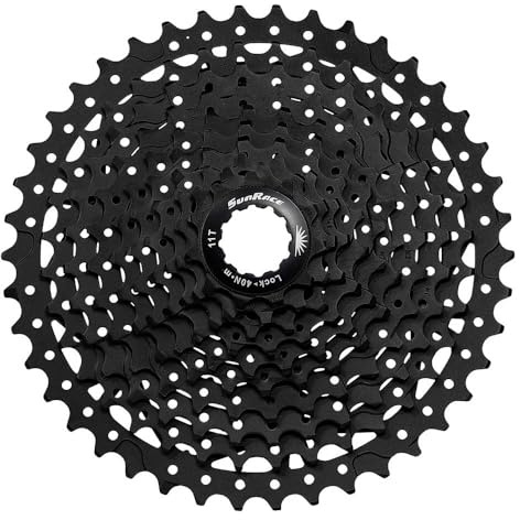 Sturmey-Archer Unisex – Erwachsene Sunrace Kassette, Schwarz, Einheitsgröße