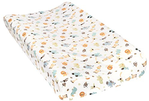 Trend Lab Jungle Friends Deluxe Flanell Wickelauflage Bezug