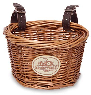 Kinderfeets Wicker Bike Basket - Universally Functional