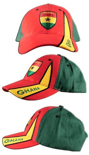 Flaggenfritze Cap/Kappe Ghana, Fan