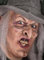 Maskworld Böse Hexe Teilmaske - Latexapplikation zum Ankleben mit Hautkleber - Kostüm-Zubehör für Halloween, Karneval & Horror-Party