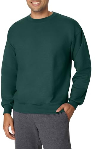 Hanes Men's Ultimate Cotton Heavyweight, Deep Forest, X-Large