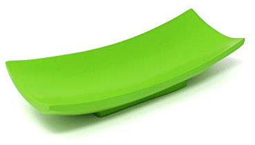 Trendy Wood & Light Schiff klein grün Holzschale Dekoschale Holz Schale Deko (grün)