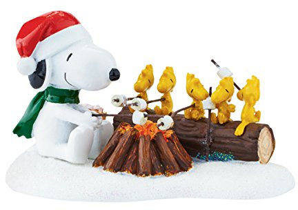 Department 56 Peanuts Village Lagerfeuer Buddies Zubehör Figur