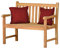 Kai Wiechmann Deko Kissen Kuschelkissen rot waschbar Premium für Garten Terrasse Balkon