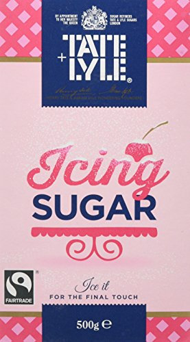Tate and Lyle Fairtrade Icing Sugar 500 G (Pack of 10)