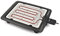 G3 Ferrari G10024 Giulietta Barbecue Elettrico, 2000 W, Griglie Inox, Area cottura 31 x 25 cm, Vassoio porcellanato per facile pulizia, Resistenza in acciaio corazzato, Griglia doppia, Nero