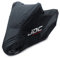 JDC Telo Copri Moto 100% Impermeabile - Ultimate Rain (Extra Forte, Fodera Felpata, Resistente al Calore, Cuciture Sigillate) - XXL con Bauletto
