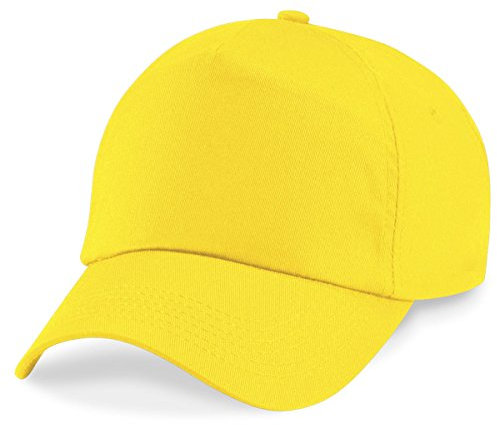 Beechfield Junior Original 5 Panel Cap, Gelb