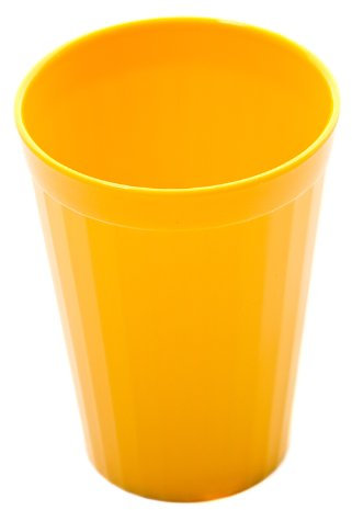 Harfield 150ml Yellow Tumblers Children's Cups (Pack of 6) Reusable Virtually Unbreakable Polycarbonate Plastic Dishwasher Safe