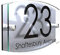 MODERN HOUSE SIGN PLAQUE DOOR NUMBER STREET GLASS EFFECT ACRYLIC ALUMINIUM NAME